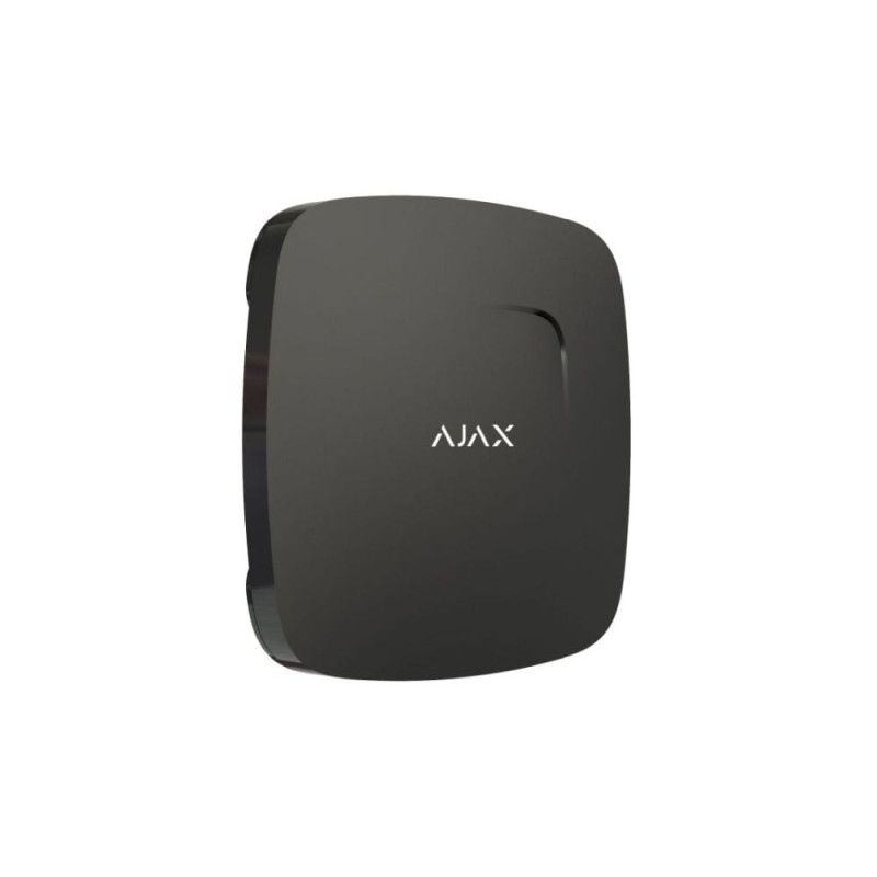 Бездротовий датчик диму Ajax FireProtect чорний з температурним сенсором