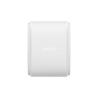 Бездротовий вуличний двонаправлений датчик руху «штора» Ajax DualCurtain Outdoor білий