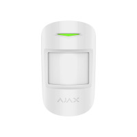 Бездротовий датчик руху Ajax MotionProtect Plus білий з мікрохвильовим сенсором
