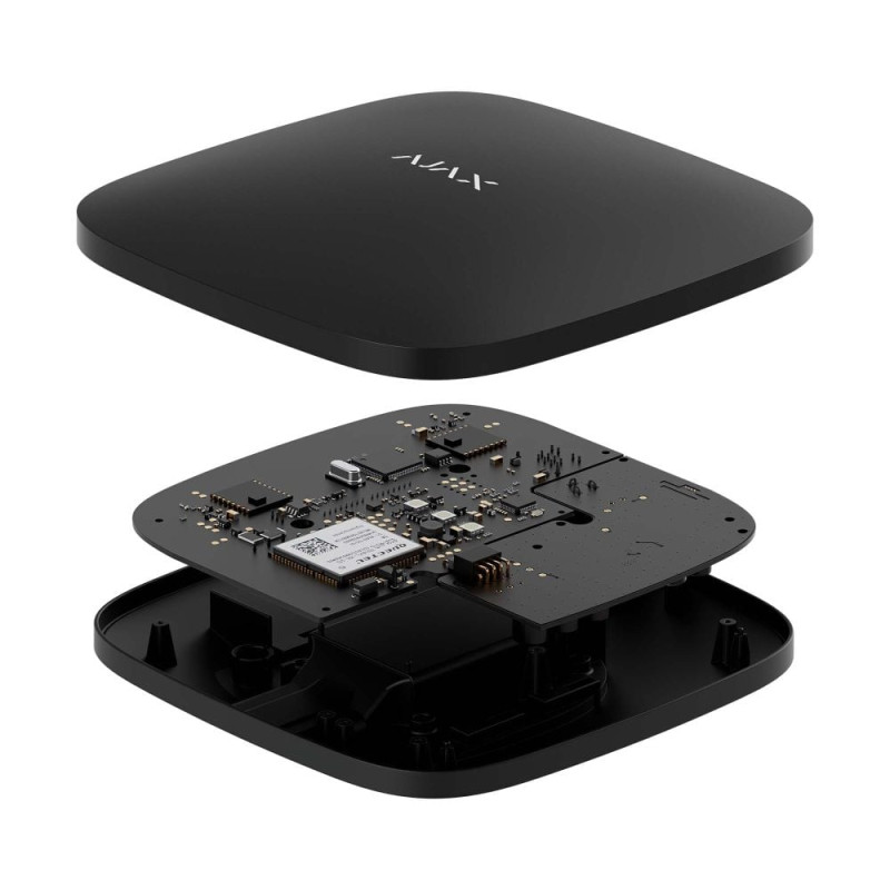 Інтелектуальна централь Ajax Hub 2 (2G) чорна з 2G, Ethernet, підтримкою датчиків з фотоверифікацією