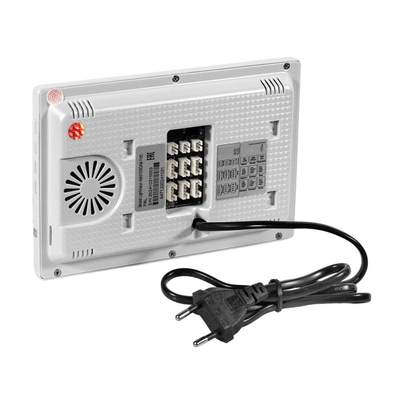 Відеодомофон 7" Light Vision AMSTERDAM FHD White