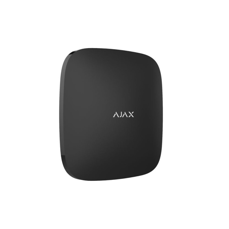 Інтелектуальна централь Ajax Hub 2 (4G) чорна з 2G, 3G, 4G, Ethernet, підтримкою датчиків з фотоверифікацією