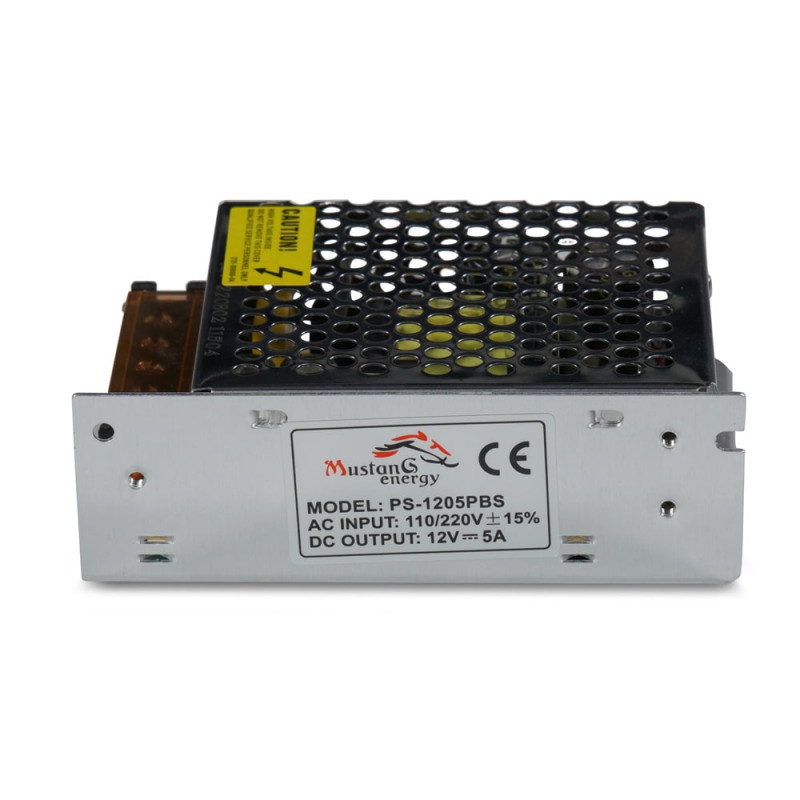 Блок живлення Mustang Energy PS-1205PBS 12V/5A