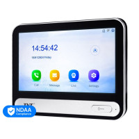 IP-відеодомофон з WiFi 7" TVT TD-E2137-PE/TP/WF Black