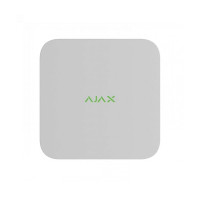 IP-відеореєстратор 8-канальний 8Mp Ajax NVR (8ch) White