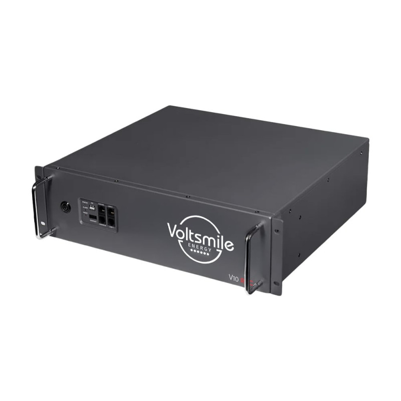 Акумуляторна батарея літій-залізо-фосфатна LiFePO4 51.2В 5120Вт*год Voltsmile RPC-V10 монтаж в стійку 19"
