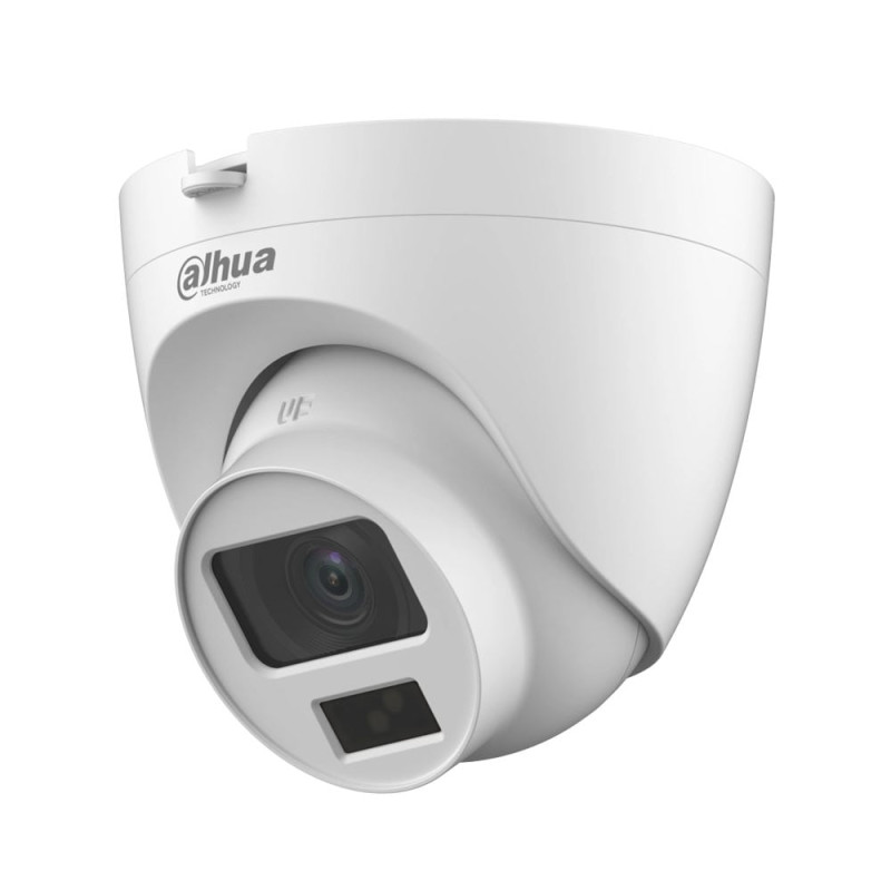HDCVI-відеокамера 2Mp Dahua DH-HAC-HDW1200CLQP-IL-A f=2.8mm, ІЧ+LED, з мікрофоном