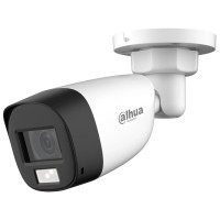 HDCVI-відеокамера 5Mp Dahua DH-HAC-HFW1500CLP-IL-A f=2.8mm, ІЧ+LED-підсвічування, з мікрофоном