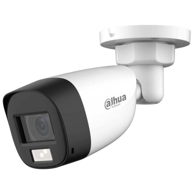 HDCVI-відеокамера 5Mp Dahua DH-HAC-HFW1500CLP-IL-A f=2.8mm, ІЧ+LED-підсвічування, з мікрофоном