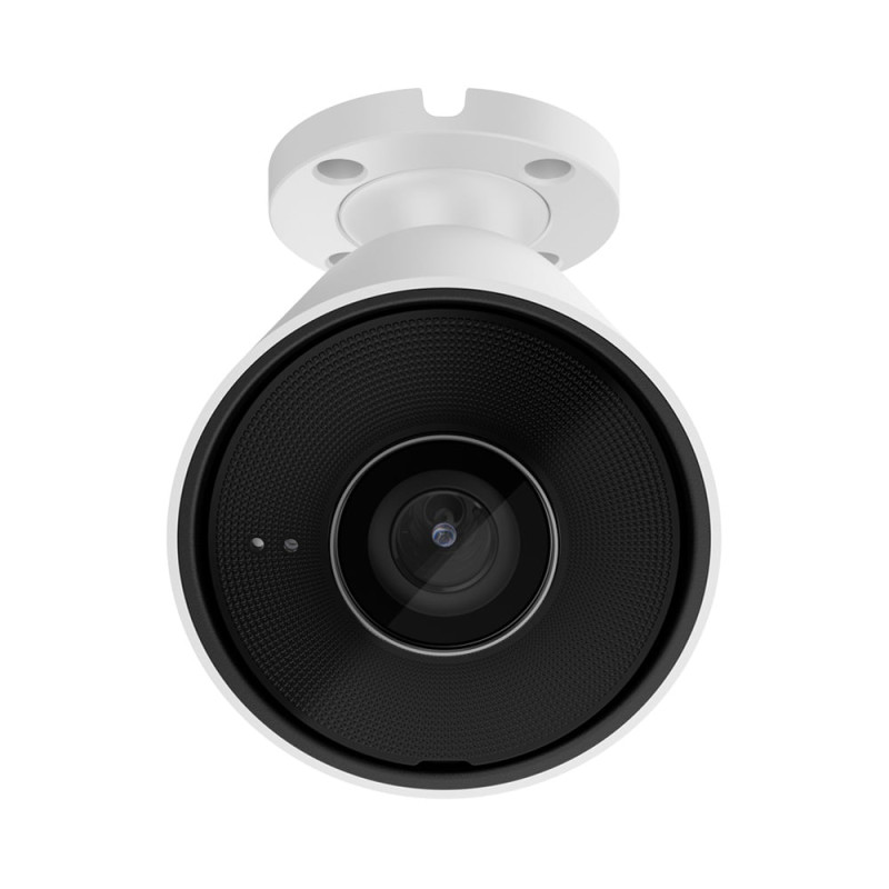 IP-відеокамера 5Mp Ajax BulletCam (5 Mp/2.8 mm) (8EU) ASP White f=2.8mm з мікрофоном