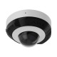 IP-відеокамера 5Mp Ajax DomeCam Mini (5 Mp/2.8 mm) (8EU) ASP White f=2.8mm з мікрофоном