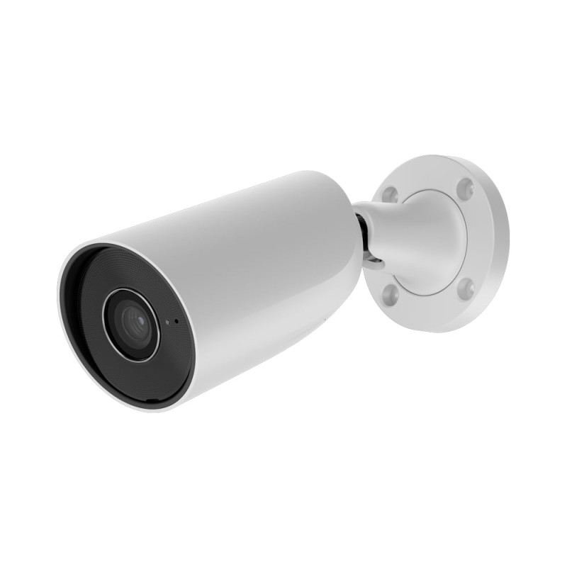 IP-відеокамера 8Mp Ajax BulletCam (8 Mp/4 mm) (8EU) ASP White f=4mm з мікрофоном