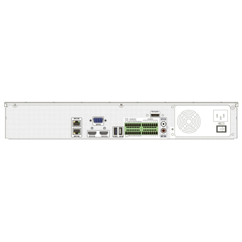 IP-відеореєстратор 32-канальний 12Mp TVT TD-3332H4-B2(320-256)