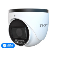 IP-відеокамера 8Mp TVT TD-9585S4-C(D/AZ/PE/AW3) White f=2.8-12mm, ІЧ+LED-підсвічування, з мікрофоном