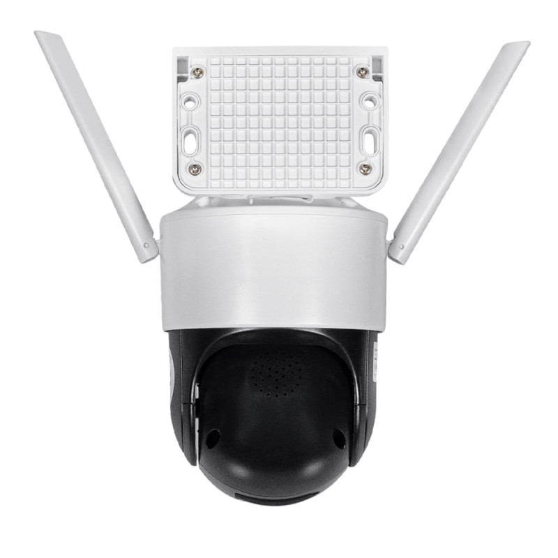 IP PTZ-відеокамера автономна з 4G та сонячною панеллю 2Mp+2Mp Light Vision VLC-9192IG/2C (Solar) White f=4mm, на акумуляторних батареях