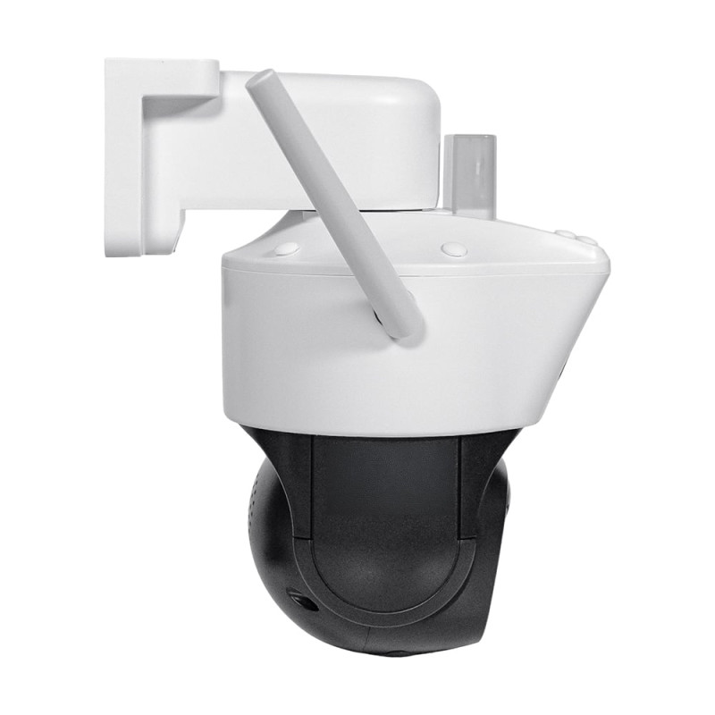 IP PTZ-відеокамера автономна з 4G та сонячною панеллю 2Mp+2Mp Light Vision VLC-9192IG/2C (Solar) White f=4mm, на акумуляторних батареях