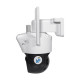 IP PTZ-відеокамера автономна з 4G та сонячною панеллю 2Mp+2Mp Light Vision VLC-9192IG/2C (Solar) White f=4mm, на акумуляторних батареях