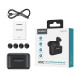 Бездротові навушники Choetech BH-T15 Black TWS, Bluetooth 5.2, ANC+ENC