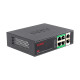 PoE-комутатор некерований гігабітний 6-портовий ONV-H3064PS з 4 портами PoE