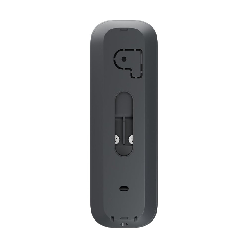 Відеодзвінок з WiFi 4Mp Ajax DoorBell Graphite із вбудованим штучним інтелектом та ІЧ датчиком руху
