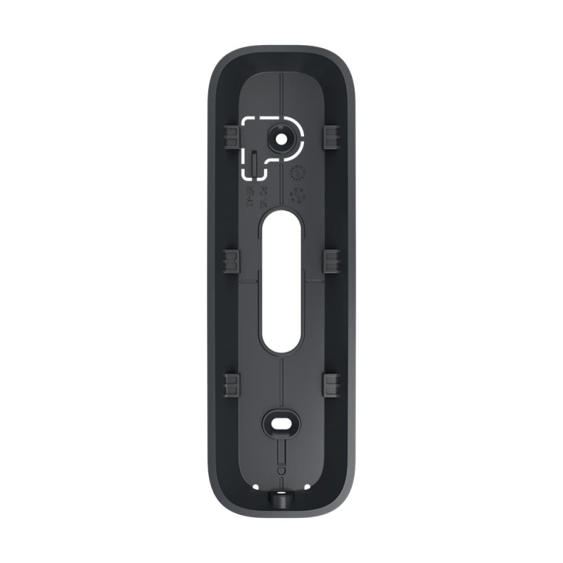 Відеодзвінок з WiFi 4Mp Ajax DoorBell Graphite із вбудованим штучним інтелектом та ІЧ датчиком руху