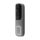 Відеодзвінок з WiFi 4Mp Ajax DoorBell Gray із вбудованим штучним інтелектом та ІЧ датчиком руху
