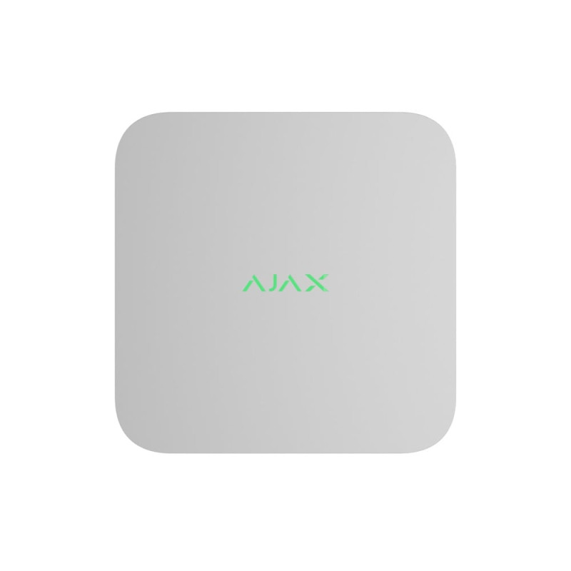 IP-відеореєстратор 16-канальний 8Mp Ajax NVR DC (16ch) White