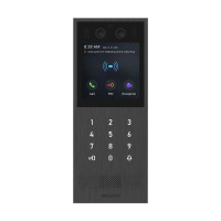 IP-відеопанель багатоабонентська 2Mp Akuvox X912S з екраном 4", розпізнаванням облич та зчитувачем EM-Marine / Mifare / NFC / BLE / QR