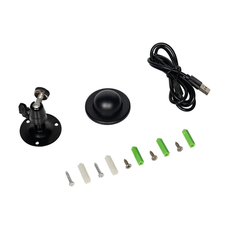 Автономна WiFi IP-відеокамера 2Mp Light Vision VLC-04IB Black з підтримкою Tuya, f=3.6mm, на акумуляторних батареях