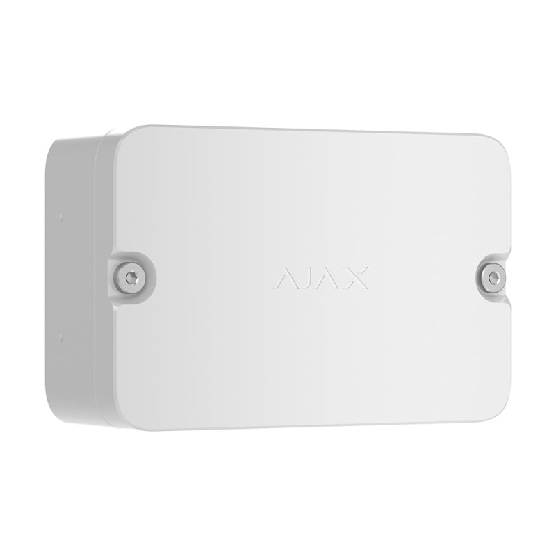 Бездротовий адресний модуль подвійного вводу/виводу Ajax EN54 I/O Module (2X2) White для пожежної сигналізації