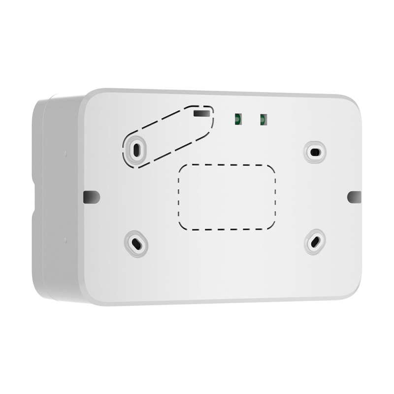 Бездротовий адресний модуль подвійного вводу/виводу Ajax EN54 I/O Module (2X2) White для пожежної сигналізації