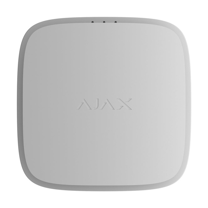 Бездротовий адресний пожежний датчик диму Ajax EN54 FireProtect (Smoke) Jeweller White