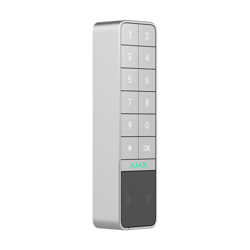 Бездротова клавіатура Ajax Keypad Outdoor White вулична IP66