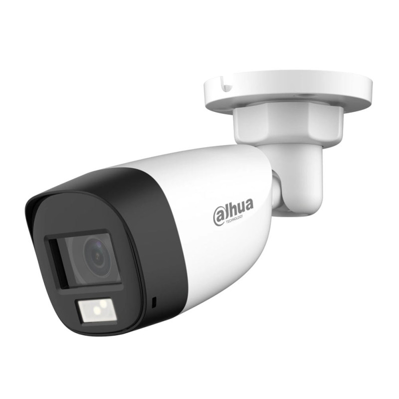 HDCVI-відеокамера 2Mp Dahua DH-HAC-HFW1200CLP-IL-A f=2.8mm, ІЧ+LED, з мікрофоном