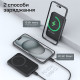 Повербанк 5000mAh Choetech B709 Black PD3.0 бездротова магнітна зарядка