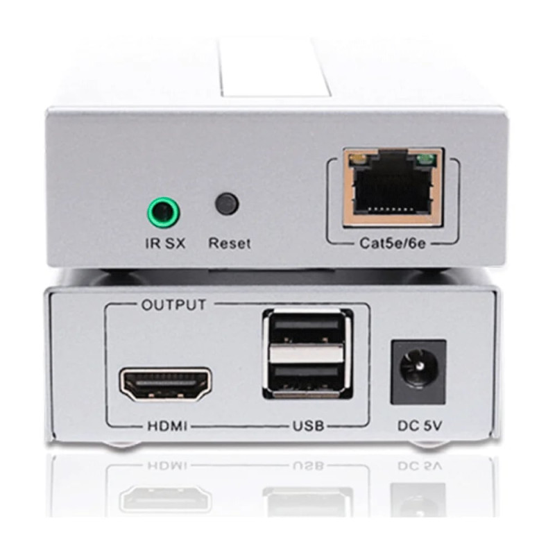Подовжувач відеосигналу HDMI 50m Dtech DT-7054 USB 2.0 with IR