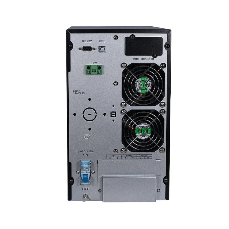 Джерело безперебійного живлення Kraft KRF-T6000VA/6KW(LCD)Ex Pro Online UPS під зовнішній акумулятор