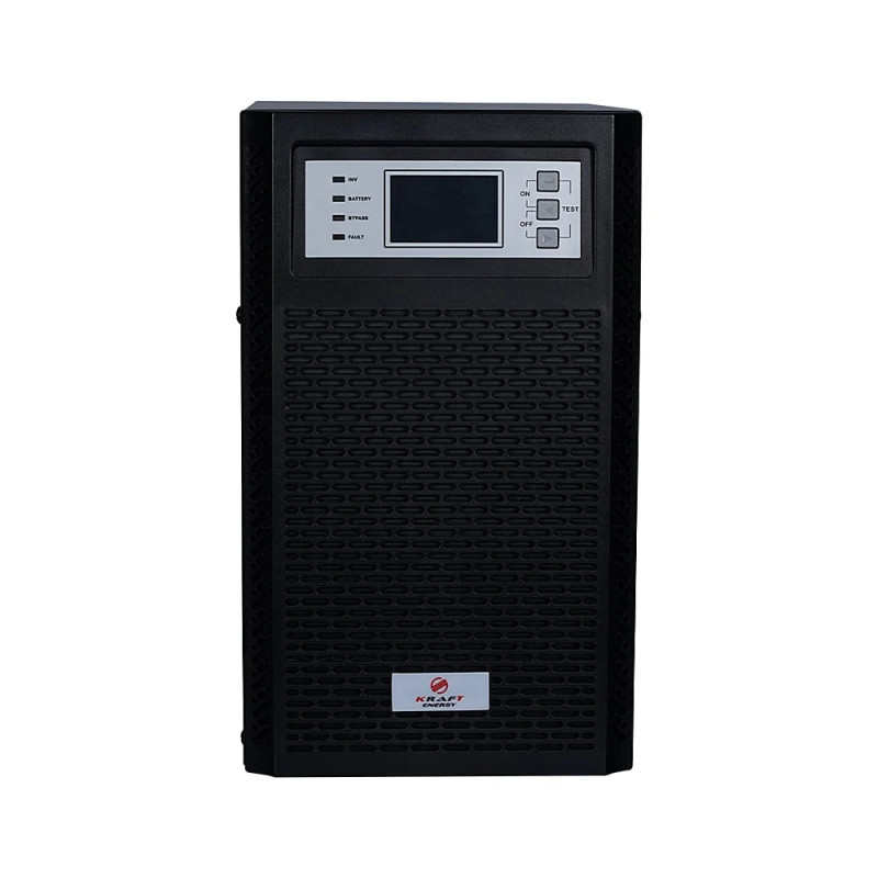 Джерело безперебійного живлення Kraft KRF-T10KVA/10KW(LCD)Ex Pro Online UPS під зовнішній акумулятор