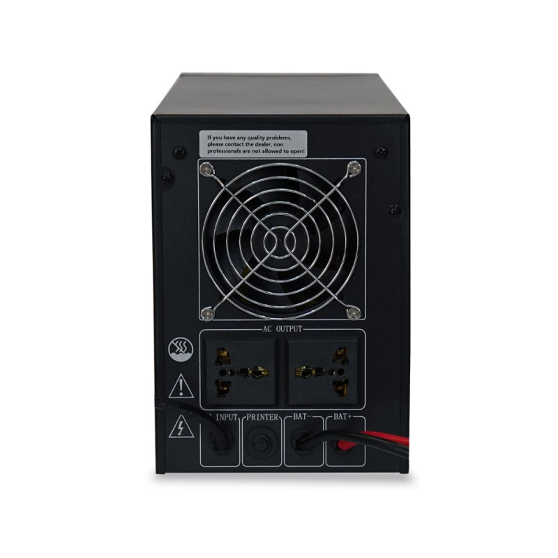 Джерело безперебійного живлення Kraft KRF-B2000VA/1200W(LCD)24V UPS під зовнішній акумулятор