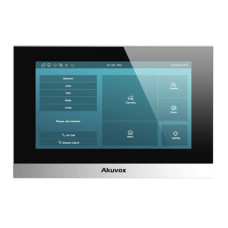Відеодомофон 7” WiFi Akuvox C313W Silver SIP Linux Bluetooth