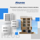 IP-відеопанель на 5 абонентів 2Mp Akuvox R20B SIP зі зчитувачем EM-Marine / Mifare / NFC