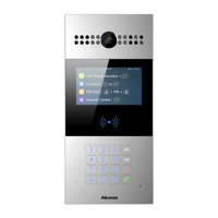 IP-відеопанель багатоабонентська 2Mp Akuvox R28A з екраном 4.3" та зчитувачем EM-Marine / Mifare / NFC