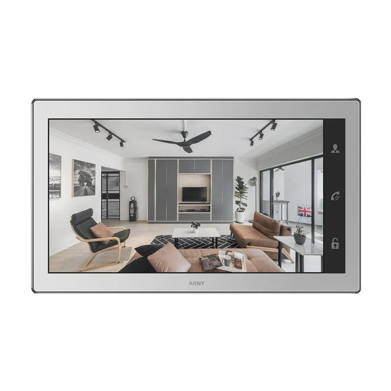 Відеодомофон AVD-1060 (2Mpx) WiFi White Arny