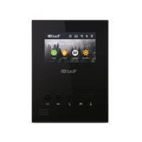 Відеодомофон AU-04LA Black BAS-IP