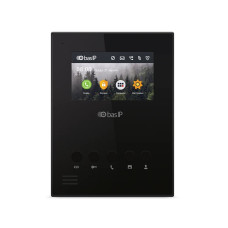 Відеодомофон AU-04LA Black BAS-IP