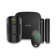 Комплект бездротової сигналізації Ajax StarterKit Plus чорний з WiFi, 2G, 3G та Ethernet
