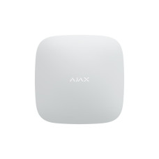 Інтелектуальна централь Ajax Hub Plus біла з WiFi, 2G, 3G, Ethernet