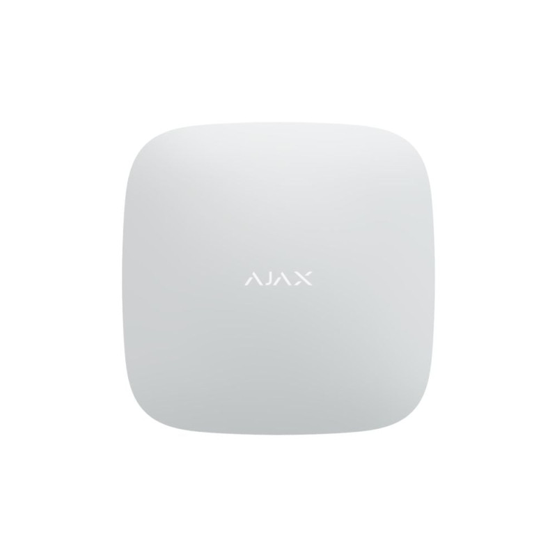 Інтелектуальна централь Ajax Hub Plus біла з WiFi, 2G, 3G, Ethernet