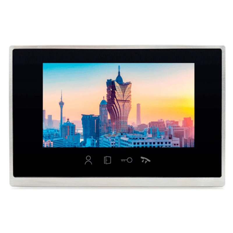 Відеодомофон 7” WiFi Light Vision MACAO FHD Black
