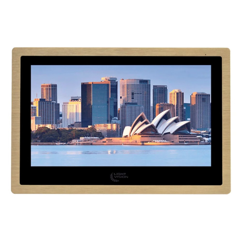 Відеодомофон 10” Light Vision SYDNEY FHD Gold